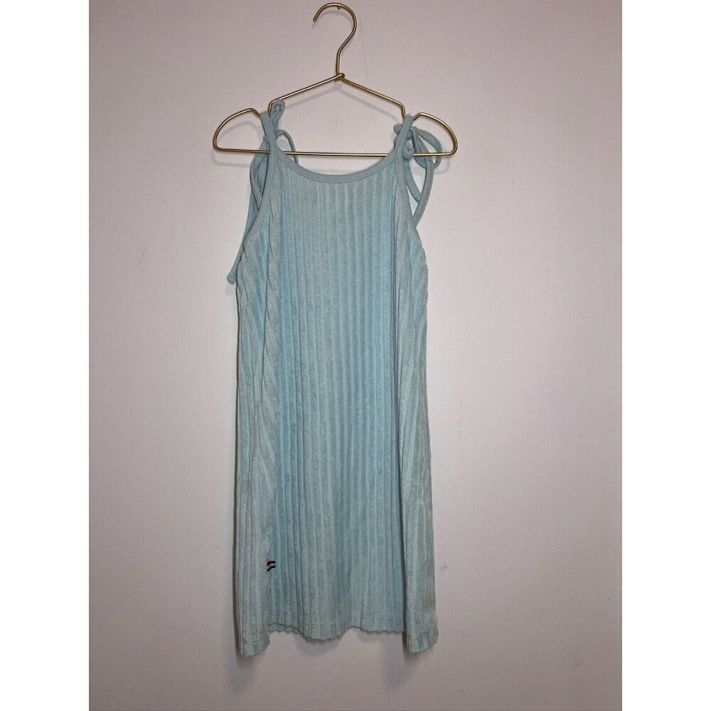 Sol Angeles Rivera Terry Dress Girls 10 Tie Sleeveless - Picture 7 of 8